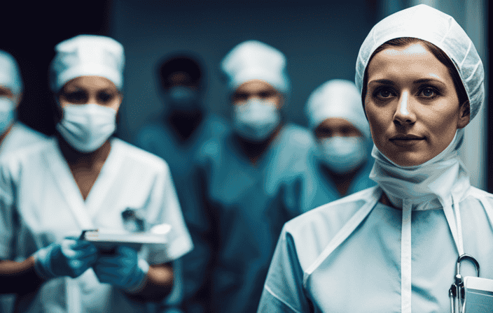 An image that captures the resilience of nurses in the pandemic