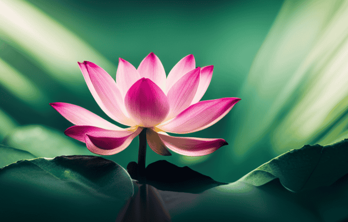 An image capturing a blossoming lotus flower emerging from murky waters, symbolizing the transformative power of paradigm shifts in spiritual growth