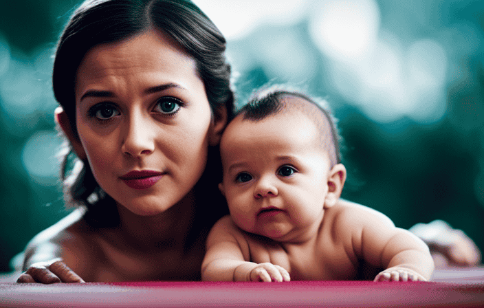 An image capturing the profound spiritual connection found in babies' intense gaze