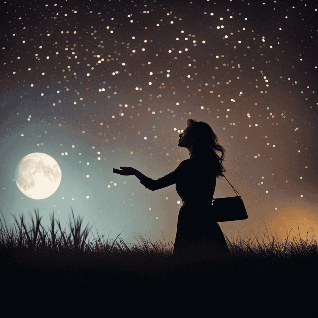 An image capturing the essence of dreamers, portraying a starry night sky as the backdrop