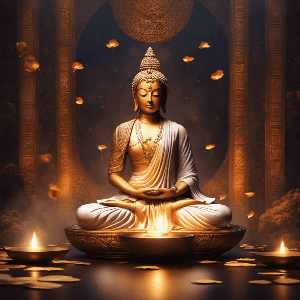 An image showcasing the tranquility of Mantra Meditation