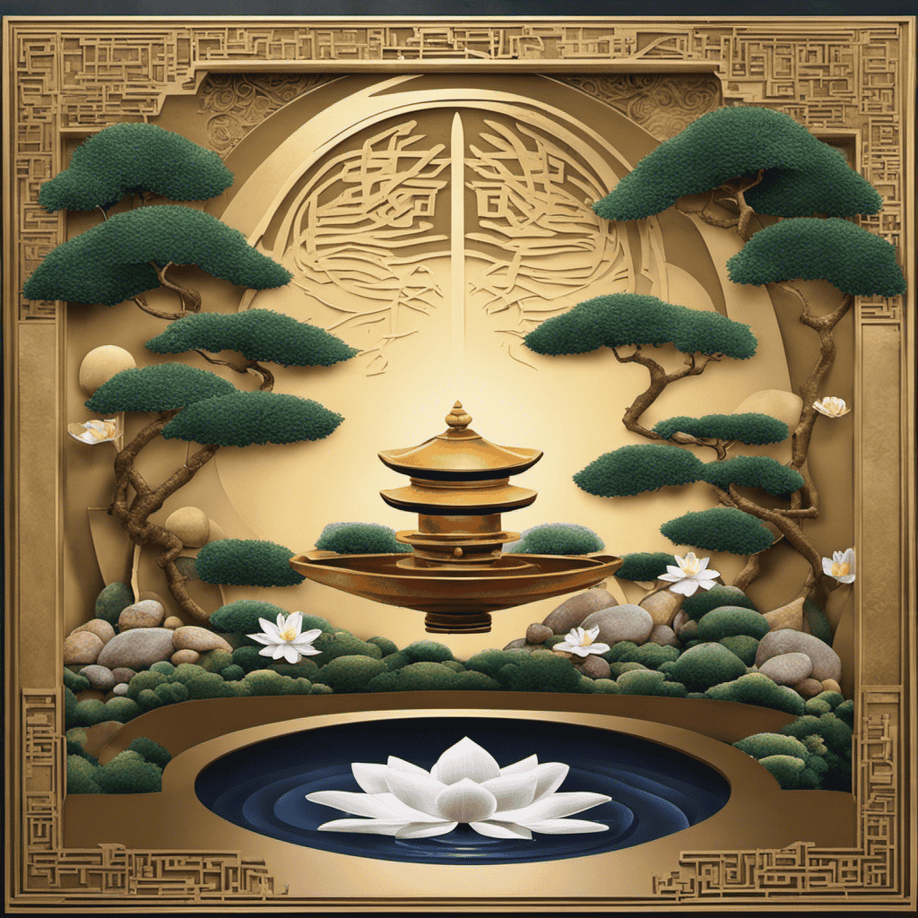 An image showcasing harmony between Eastern and Western spirituality