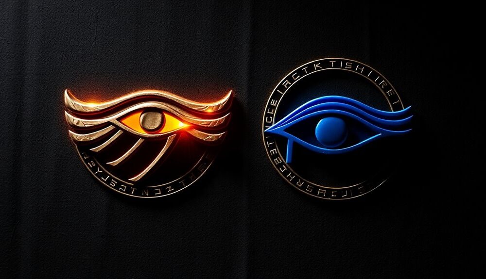 ra and horus symbolism debate