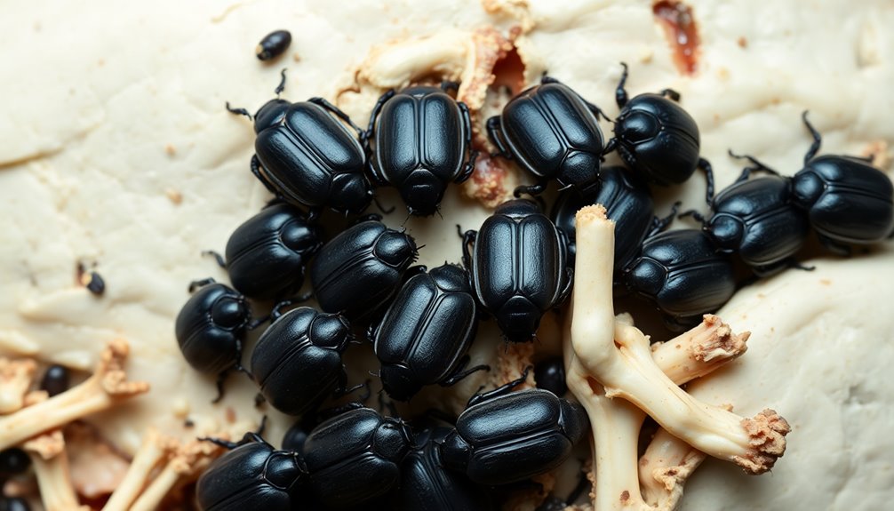 dermestid beetles lifecycle overview