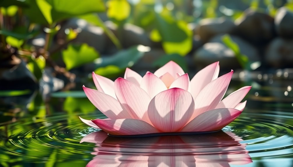 inspiring origin of lotus