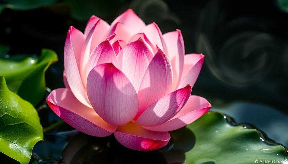 lotus in artistic forms