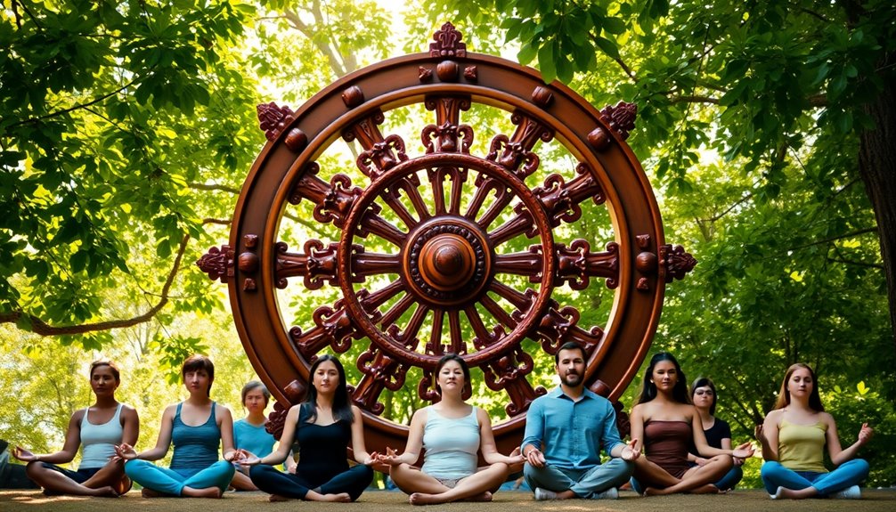 modern uses of dharma wheel