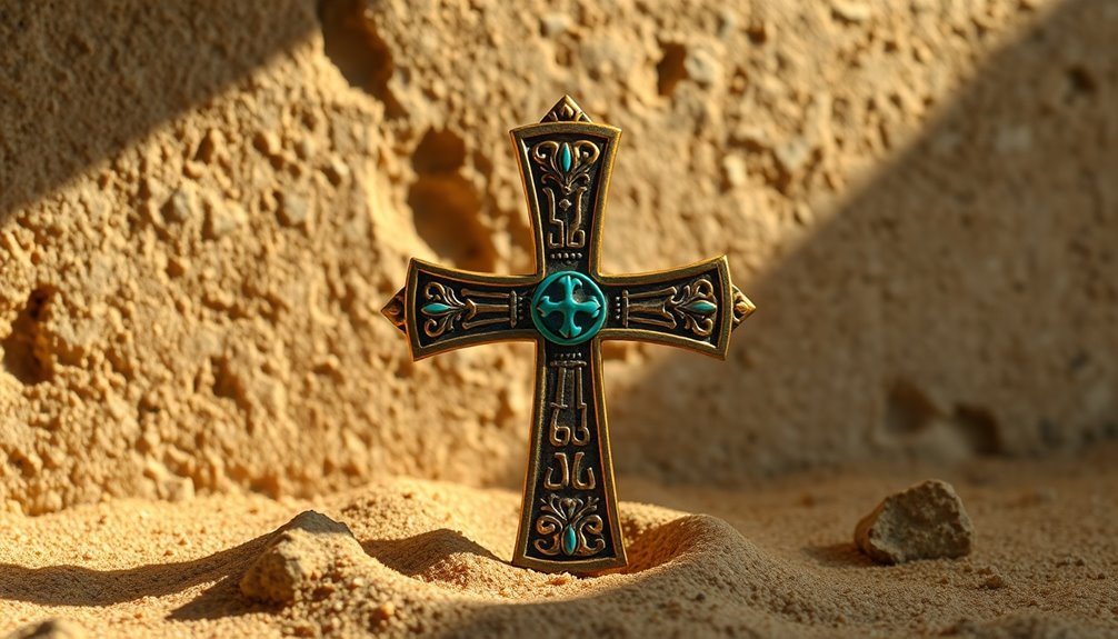 mysterious egyptian cross symbol