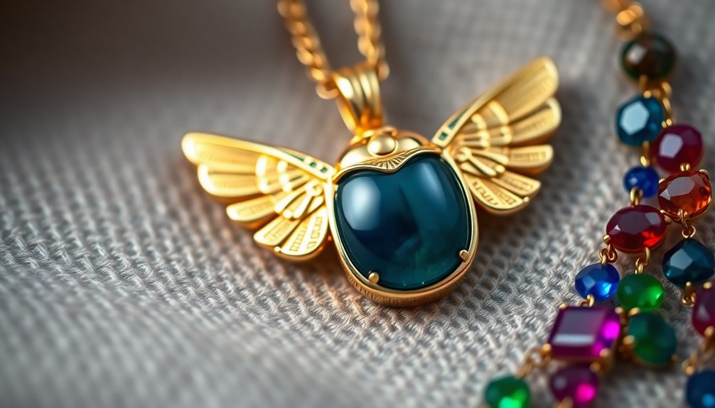 scarab symbolism in jewelry