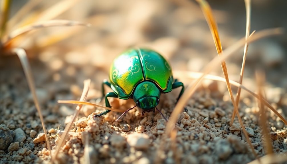 scarab symbolizes spiritual transformation