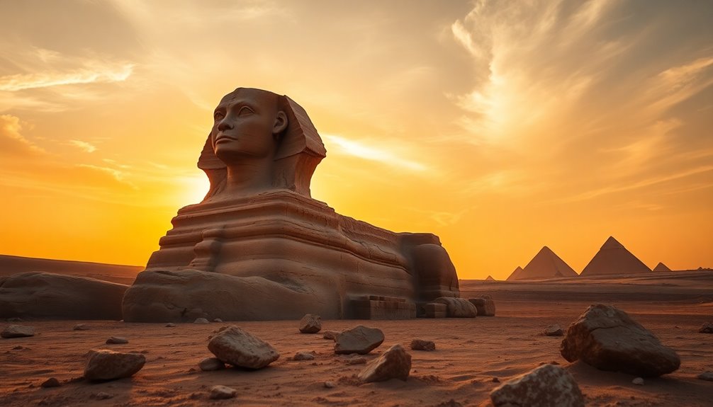 sphinx and pyramids chronology