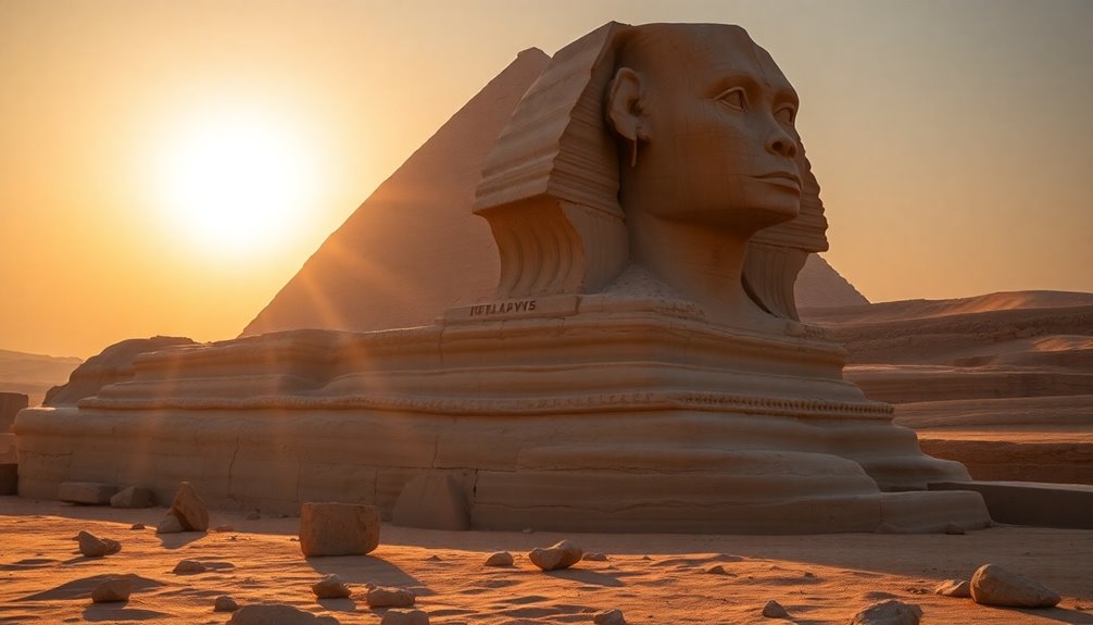 sphinx s age questioned anew