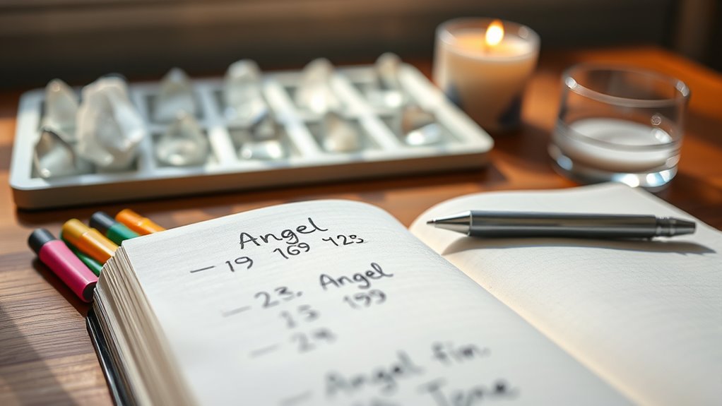 angel number journaling promotes reflection