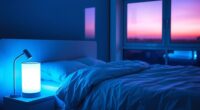 blue light adjusts sleep