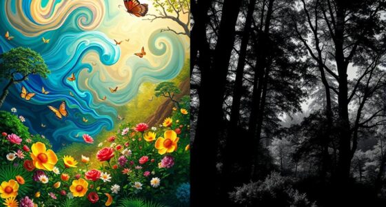 color versus monochrome symbolism