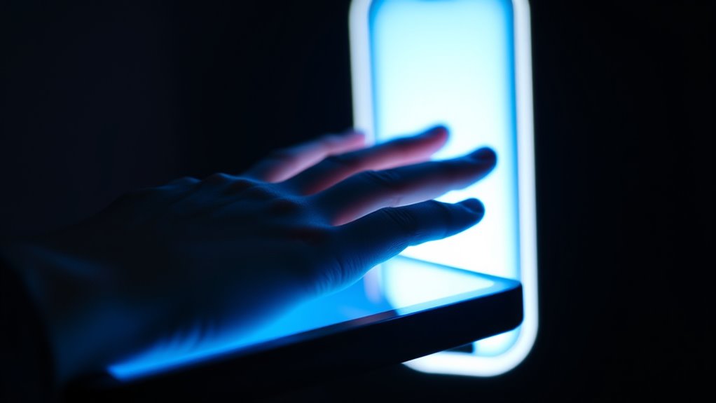 manage blue light exposure