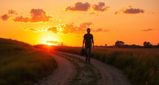 sunset walks boost mood