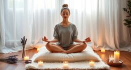 aromatherapy enhanced mindful meditation