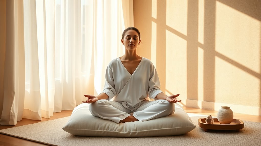 aromatherapy enhances mindful meditation