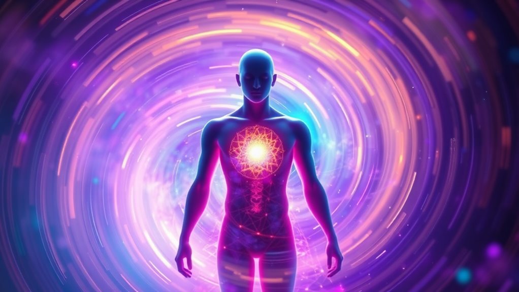 aura vibrations reflect inner balance