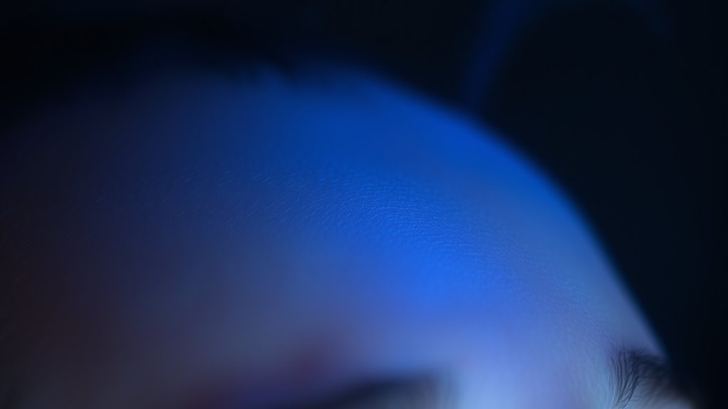 blue aura symbolizes calmness