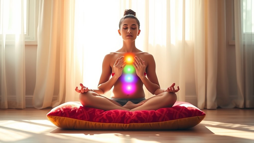breathwork balances chakra energy