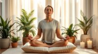 calm mind through meditation