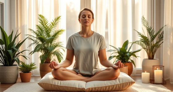 calm mind through meditation