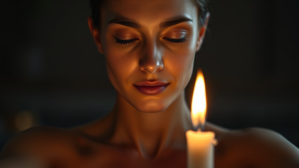 candle gazing meditation technique