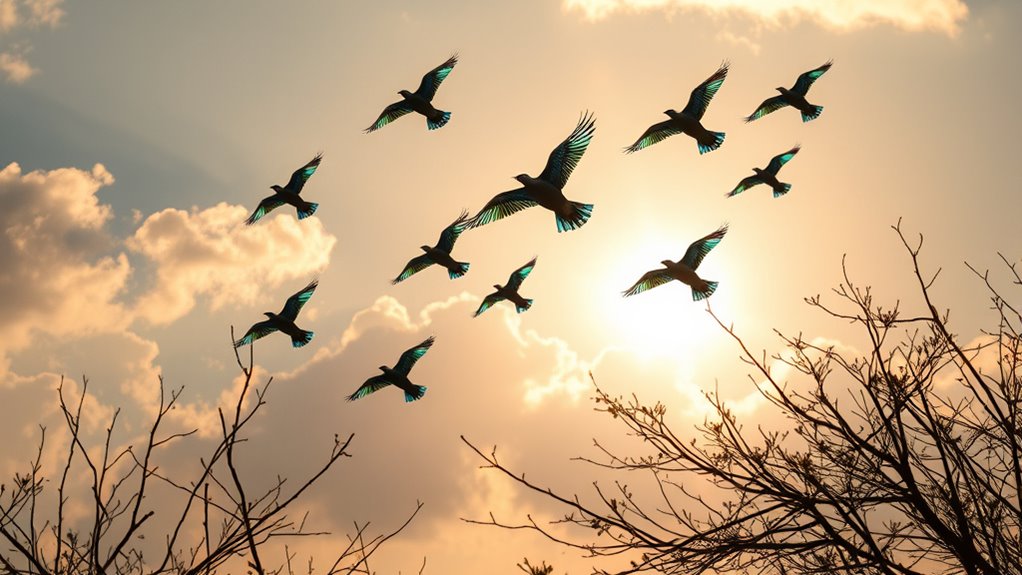 dreams of soaring birds