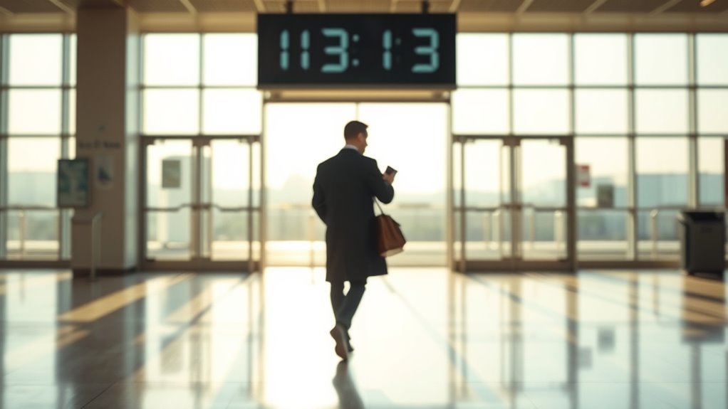 fear of missing flights