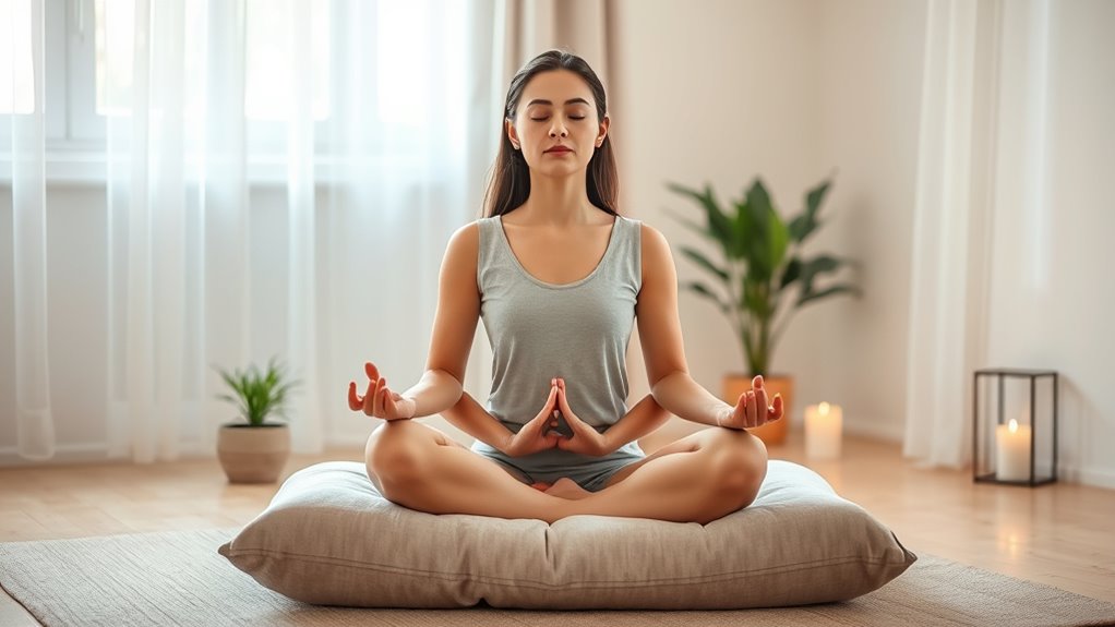 focus on natural breathing