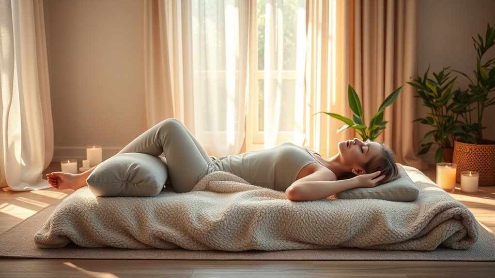 gentle relaxation through yoga