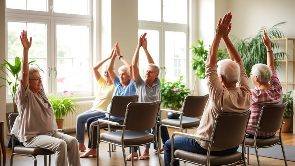 gentle seated mobility exercises