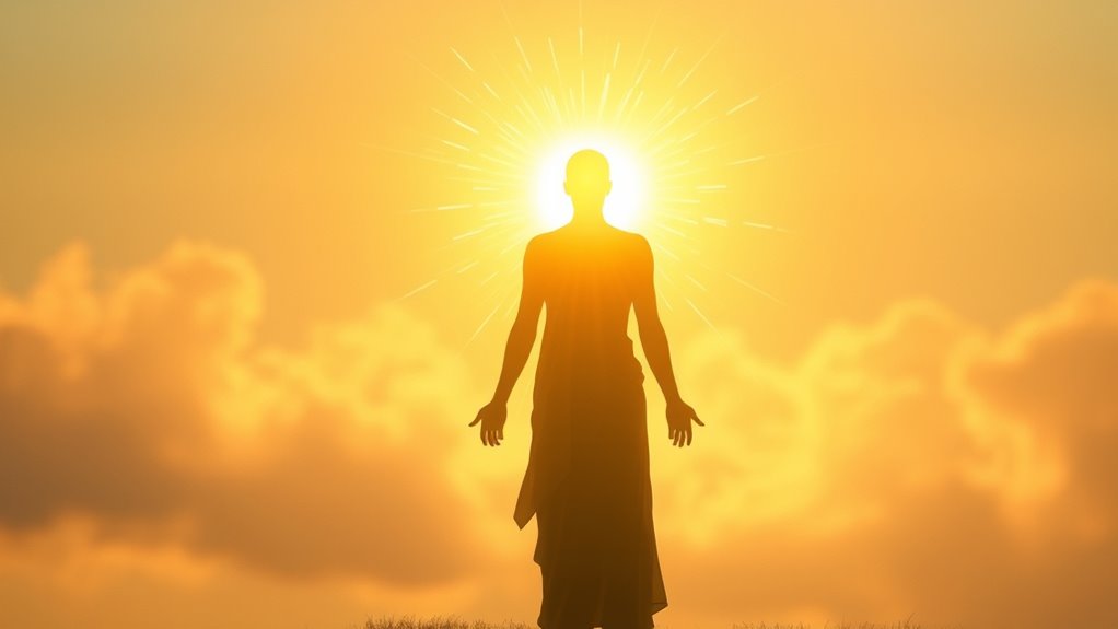 golden aura signifies spiritual enlightenment