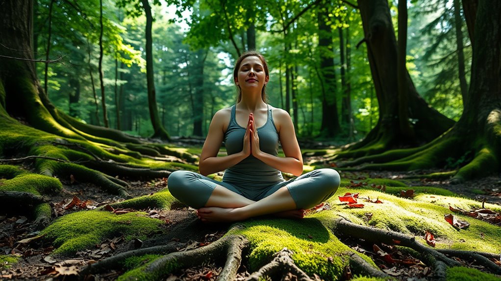 grounding yoga promotes stability