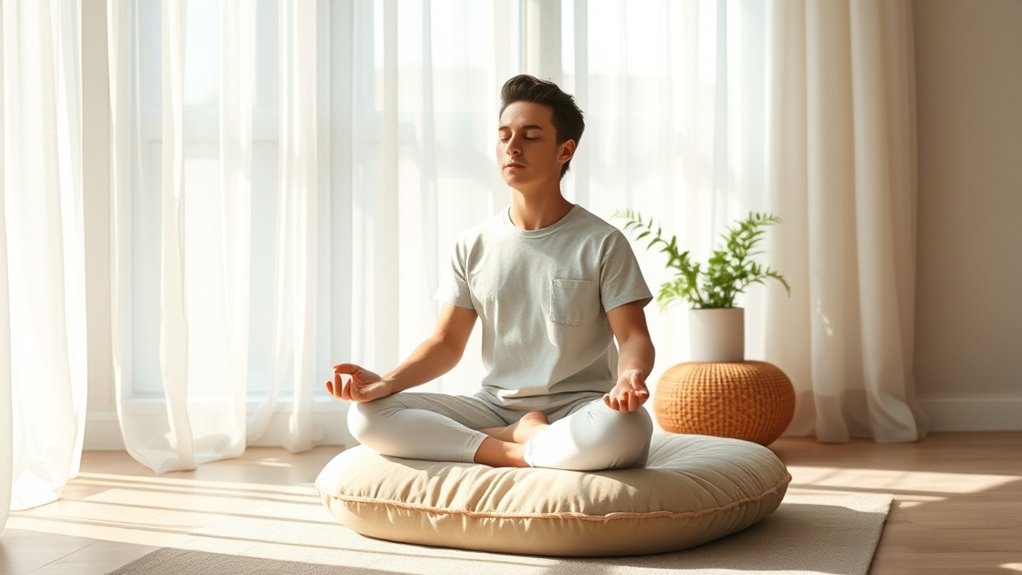 mindful breathing and awareness