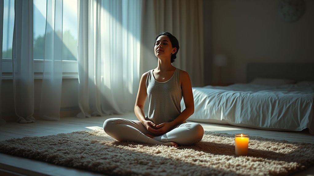 mindful breathing enhances sleep