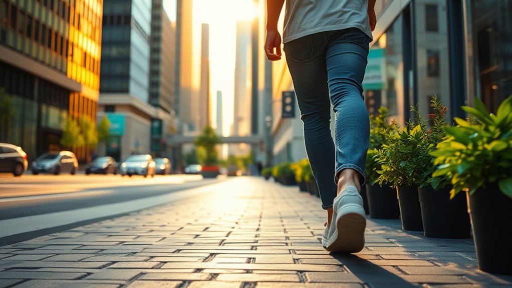 mindful city walking practice