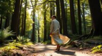 mindful nature walking