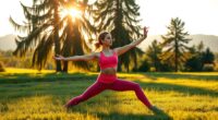 morning yoga energizes quickly