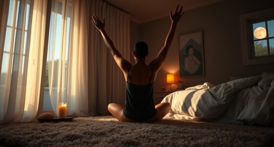 nighttime stretching for relaxation