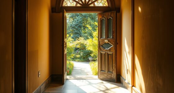 opportunities await through open doors