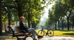 peaceful travel mindfulness