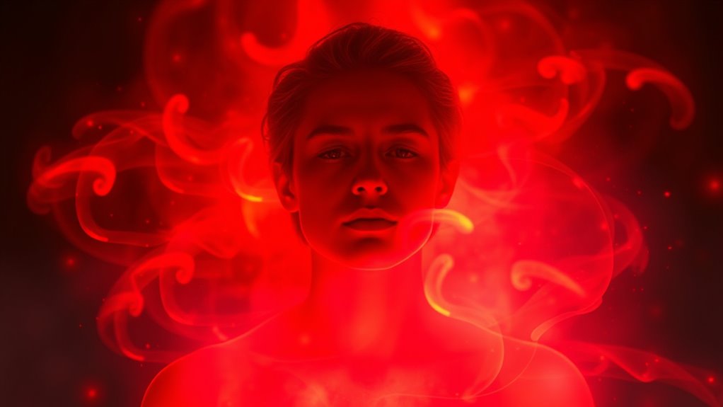 red energy shields and grounds