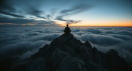 silence offers inner peace