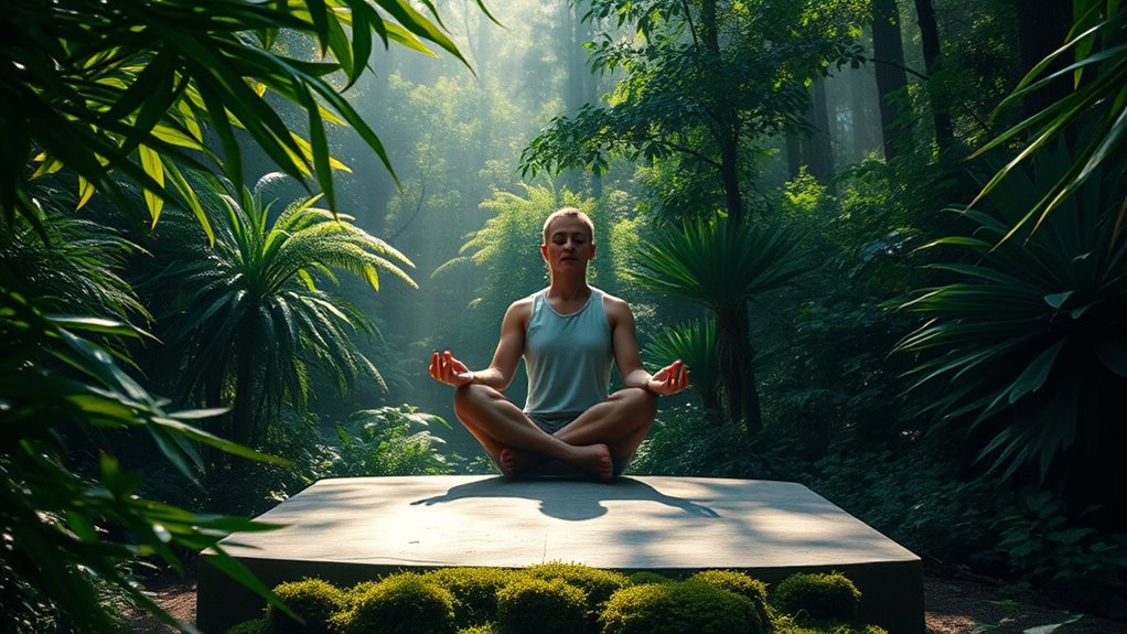 silent meditation fosters mindfulness