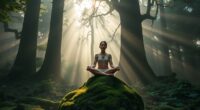 silent mindfulness enhances perception