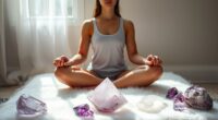 using crystals for meditation