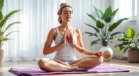 yoga breathing eases anxiety